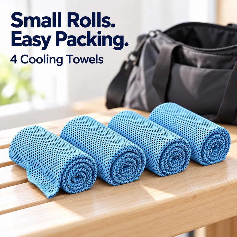 Cooling Towels for Workouts – Soft, Breathable Microfiber Comfort for
