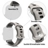 anyloop Silicone Replacement Straps Compatible Smart Watch Ultra CW01, Liquid