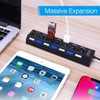 PeakTrend Multi Port Splitter, 7 Port USB 2.0 Hub, USB