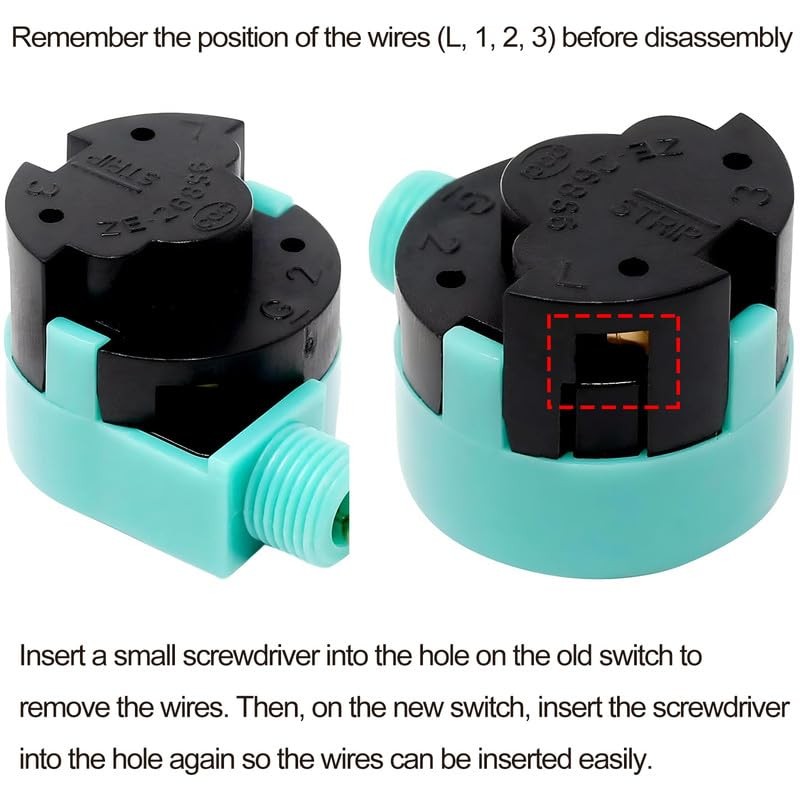 Akahttbn Ceiling Fan Switch 3 Speed 4 Wire Zing Ear