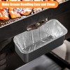Barbqtime Griddle Grease Catcher for Blackstone with 12 Pack Disposable