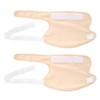 2pcs Castor Oil Shoulder Wrap Bag Reusable Organic Cotton Shoulder