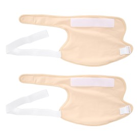 2pcs Castor Oil Shoulder Wrap Bag Reusable Organic Cotton Shoulder Adjustable Castor Oil Wrap for Shoulder Pain