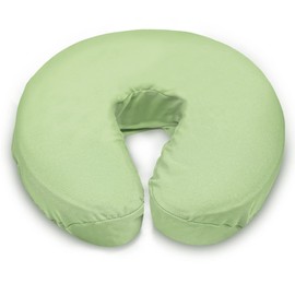 LONDON LINENS Microfiber Face Rest Cradle Covers - 4 Pieces (4, Sage Green)