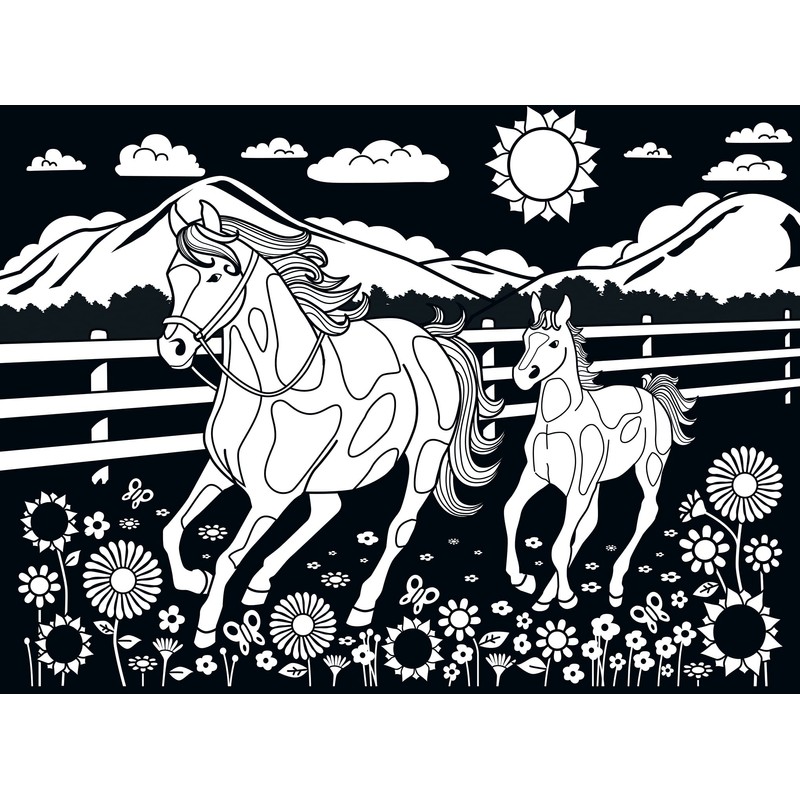 MasterPieces 60 Piece Jigsaw Puzzle for Kids - Horse and