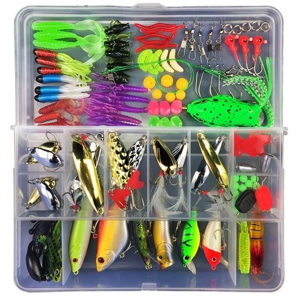 Fishing Lures Kit for Fresh Water Fishing Tackle Set Tackle