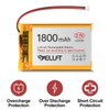 YELUFT 1pcs 3.7V 1800mAh 103450 Lithium Polymer Battery 1S 1C