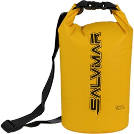 SALVIMAR Dry Bag 5L - 10L - 20L, Yellow, 10LT, Waterproof Sports Bag, yellow, Waterproof sports bag