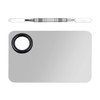 CENPEK 2 Pieces Makeup Mixing Palette Stainless Steel Morphe Palette