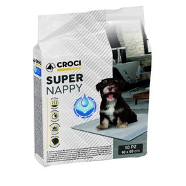 CROCI Dog Absorbent Super Nappy, 60 x 60 cm, Pack of 10