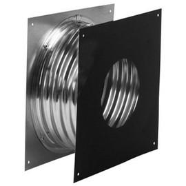 SELKIRK CORP 244460 4-Inch Pellet Wall Thimble