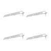 SURPOUF WD01X27759 Dishwasher Mounting Bracket (4Pack) Fits For GE Series