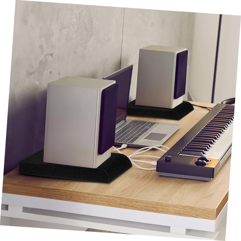 CORHAD Soundproofing Speaker Isolation Pads 2 Pieces Acoustic Foam Proof