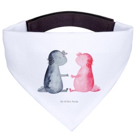 Mr. & Mrs. Panda L Axolotl Love Dog Bandana - Gift, Couple, Love, Large, Tail Lurch, Large Dogs, Happy, Valentine's Day, New, Lurch