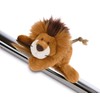 Nici 42904 Magnet Lion, 12 cm Magnettier Löwe Kitan, braun