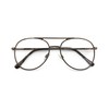 V.W.E. Clear Lens Bifocal Classic Metal Reading Glasses - Spring
