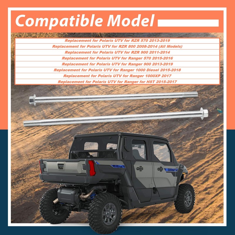 Lisnhlin 2 Pack 7519087 Front Control A-Arms Bolt Kit Replacement