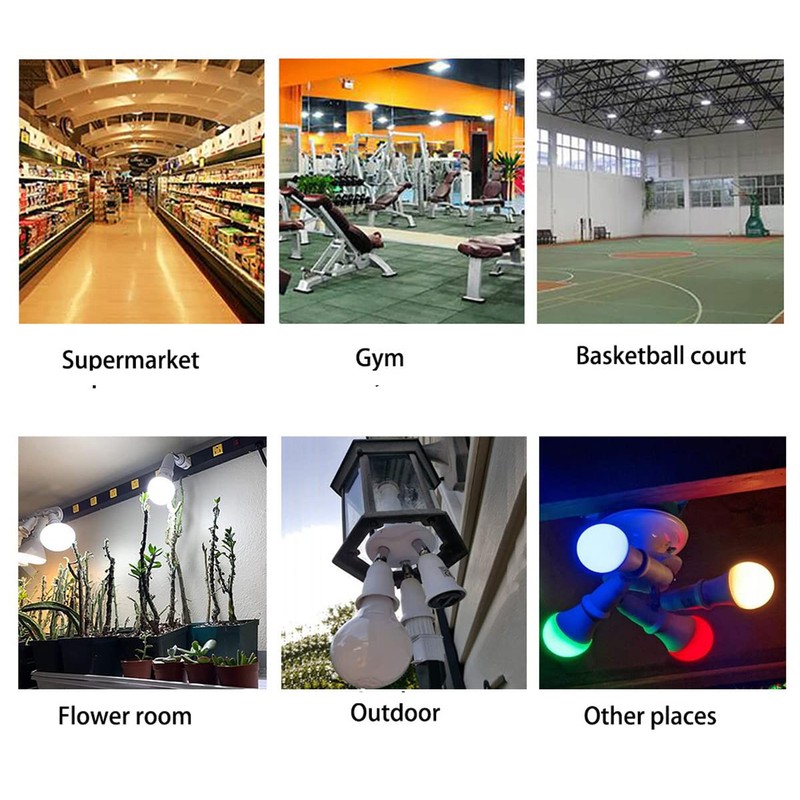 CLWHJ-360 Degrees Adjustable 2 in 1 E26/E27 Splitter Socket Adapter.