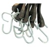 DKG STRAPS - 21" Black Rubber Bungee Cords Heavy Duty
