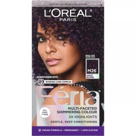 L’Oréal Paris L'Oreal Paris Feria Midnight Bold Multi-Faceted Permanent Hair Dye, One-Step