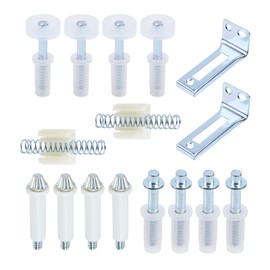 Antrader Bifold Door Hardware Repair Kit,Bi-fold Sliding Closet Door Hardware Kit Set of 1