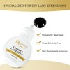 QUEWEL Lash Clusters Glue 6ml Cluster Lashes Glue Black Eyelash