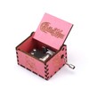 Sailor Moon Music Box Hand Crank Carved Wooden Musical Box,Musical