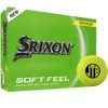Srixon Soft Feel 14 Yellow Monogrammed Golf Balls - 2025