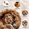 Wooden Puzzles for Adults, 3D Vision Effect Lion King Wooden