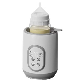 Liwankaqi Bottle Warmer, Fast Milk Warmer, 8 in 1 Portable Bottle Warmer with Temperature Control with Timer