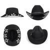 Western Cowboy Hat for Men Women Classic Roll Up Fedora