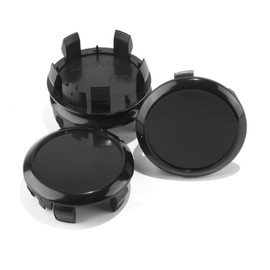 HowioZil 4Pcs 57mm(2.23in) Wheel Center Caps Wheel Rims Replacement Black Hub Caps, Prius Rim Caps