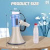 MGROLX 50 Watt Professional Bluetooth Megaphone Bullhorn Speaker with Rechargeable