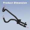 JDMON Heater Water Hose Compatible with Land Rover for Range