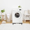 HOZEON 2 Pack Washing Machine Furniture Dolly, Telescopic Movable Trolley