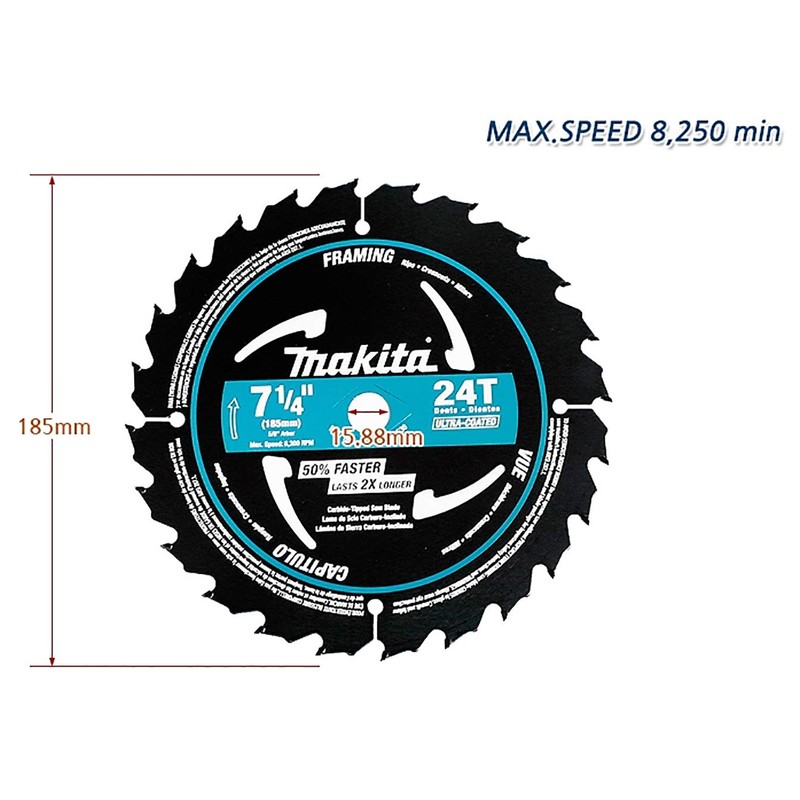 Makita Sierra Circular con Rombo Ct Atb "M Force", color