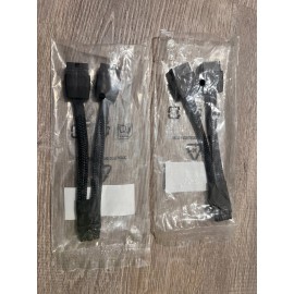 NVIDIA (2Pack)  PCIe 5.0 12VHPWR PSU Power Cable 2 Port GPU 8pin to 12pin PCI-e Gen 5.0