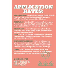 Neptune's Harvest Rose & Flowering Formula 2-6-4 (Gallon)