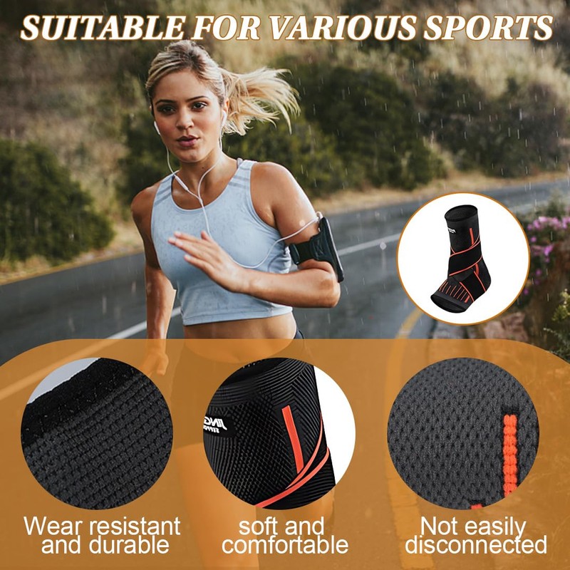 LACHT Ankle Brace - Adjustable Ankle Brace for Plantar Fasciitis