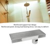 Linear Shower Drain Stainless Steel Odor Resistant Rectangular Floor Drain