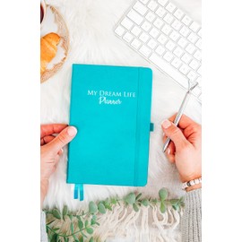 Daily, Weekly & Monthly Life Planner Perfect for 2025 to Help You Achieve Your Goals and Increase your Productivity, A5 Hardcover Undated 6 months Diary with Stickers & Gift Box