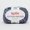 Cotton Vintage, Multicoloured Cotton Yarn in Jeans (52)