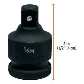 Truper Adaptador De Impacto 1/2'' (h) X 3/8'' (m) Truper 100906