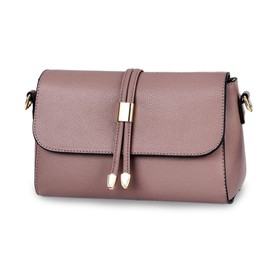 FANDARE Elegant Shoulder Bag Women's Shoulder Bag Women Crossbody Bag Women's Shoulder Strap Women Evening Bag City Bag Travel Handbag Waterproof PU Leather, Pink (pink A), Elegant, fashionable