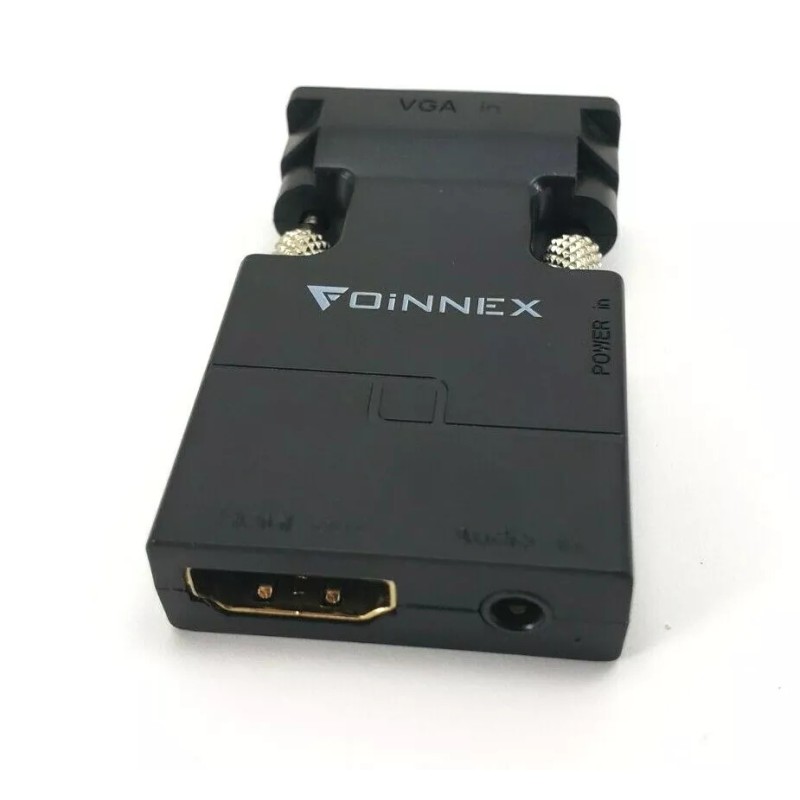 Foinnex VGA To HDMI Adapter Converter With Audio, Convert VGA