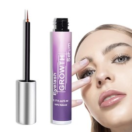 Eyelash Serum, Eyebrow Serum, Highly Effective Eyelash Serum Without Hormones for Maximum Eyelash Strength and Length, Natural Formula for Impressive Results in Eyelash Growth and Care