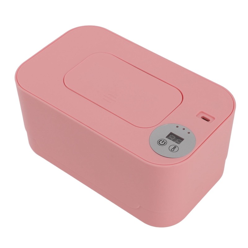 Wipes Warmer with Night Light Temperature Adjustable Refillable Multifunctional Portable