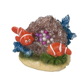 Aqua Della Clownfish Aquarium Decoration, 8-Inch, 6 x 3.5 x 4 cm