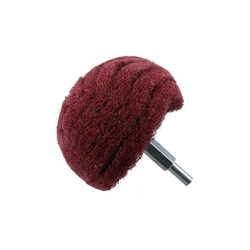 Dome Shaped Sanding Polishing Cleaning Mop 75mm Width 240 Grit