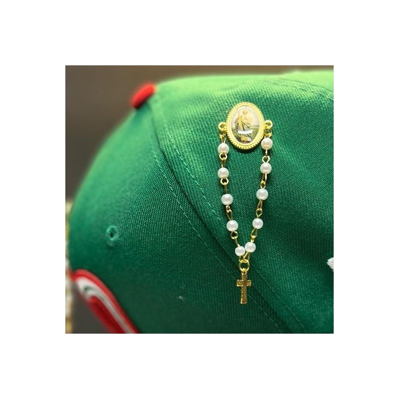 religious hat pins - Color: San Judas V2